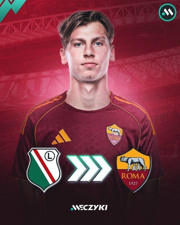 波媒:20岁波兰后卫齐奥尔科夫斯基将加盟罗马,未来几天接受体检