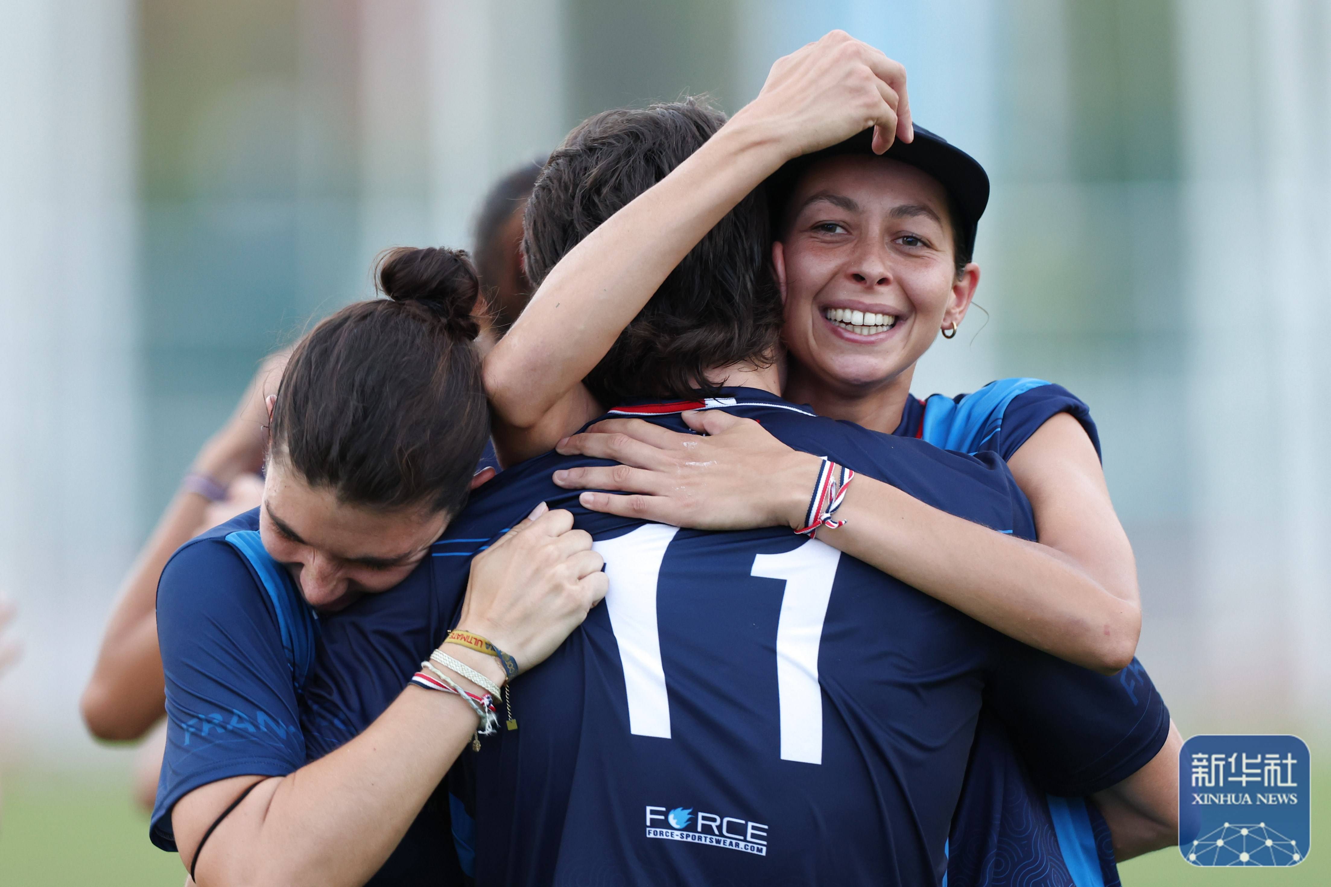 成都世运会｜团队飞盘预赛：法国队胜哥伦比亚队