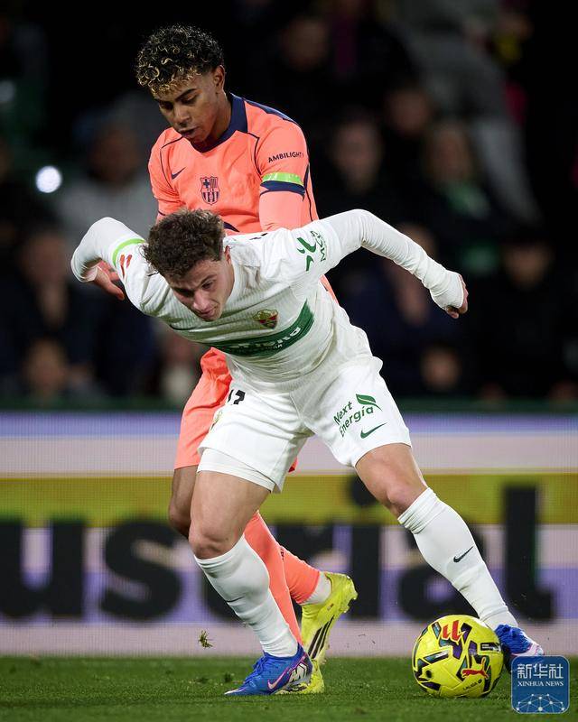 西甲：巴塞罗那胜埃尔切